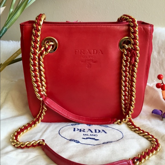 Prada Handbags - Authentic Prada Chain Bag